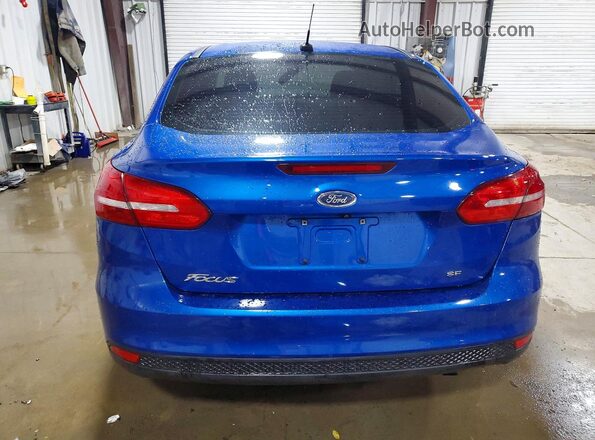 1FADP3F27JL245990 2018 FORD FOCUS Blue უკანა ხედი