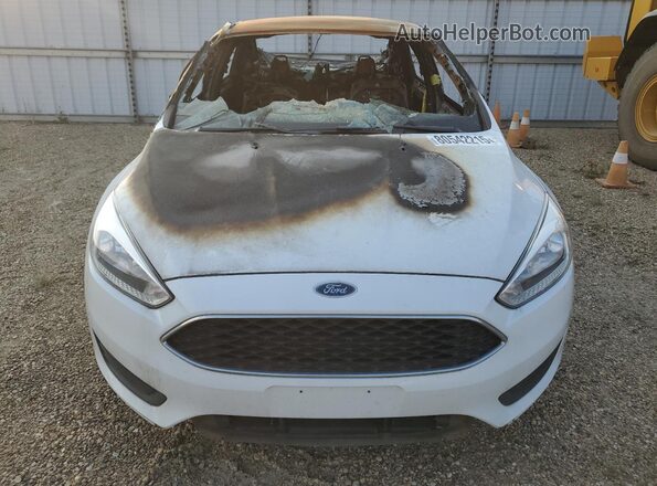 1FADP3F27JL305458 2018 FORD FOCUS White Դիմացի տեսք