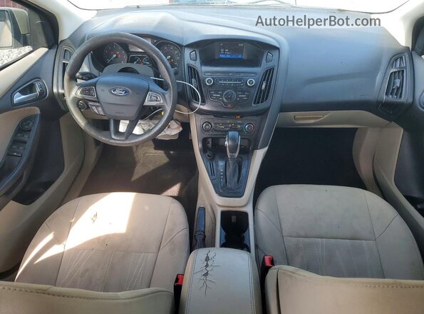 1FADP3F27JL318971 2018 FORD FOCUS Gold Widok deski rozdzielczej
