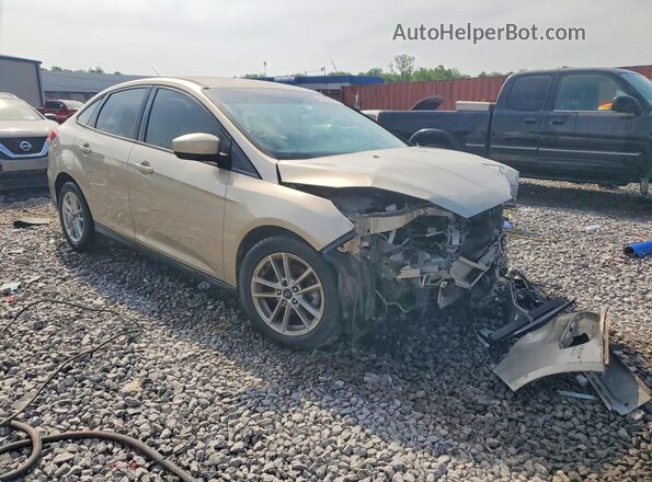 1FADP3F27JL318971 2018 FORD FOCUS Gold Przód prawy