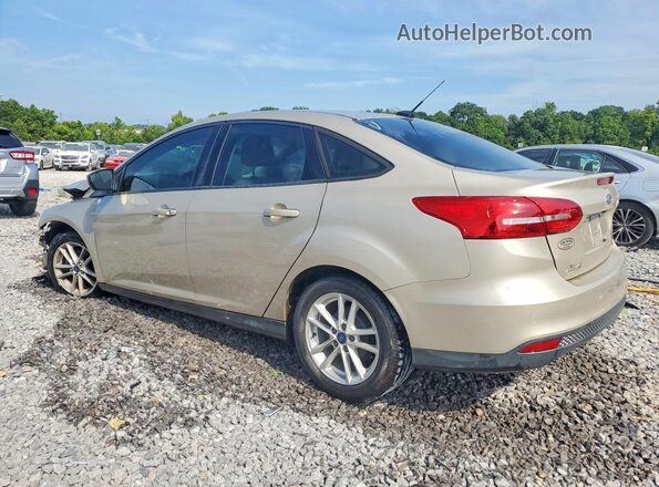 1FADP3F27JL318971 2018 FORD FOCUS Gold Tył lewy