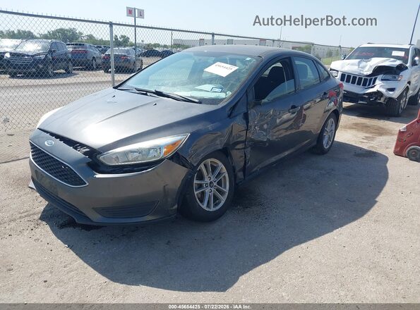 1FADP3F27JL328867 2018 FORD FOCUS Gray Przód lewy