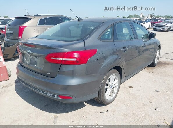1FADP3F27JL328867 2018 FORD FOCUS Gray Tył prawy
