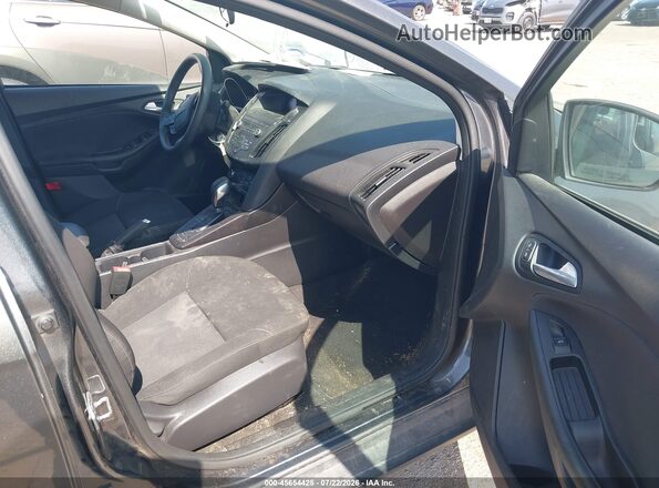 1FADP3F27JL328867 2018 FORD FOCUS Gray Widok wnętrza z przodu