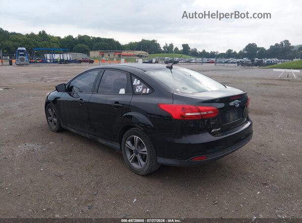 1FADP3F28GL224848 2016 FORD FOCUS Black Rear left