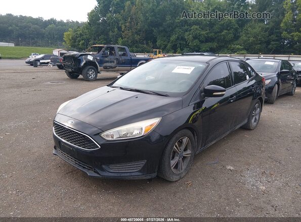 1FADP3F28GL224848 2016 FORD FOCUS Black Front left