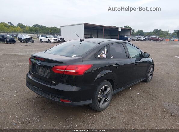 1FADP3F28GL224848 2016 FORD FOCUS Black Rear right