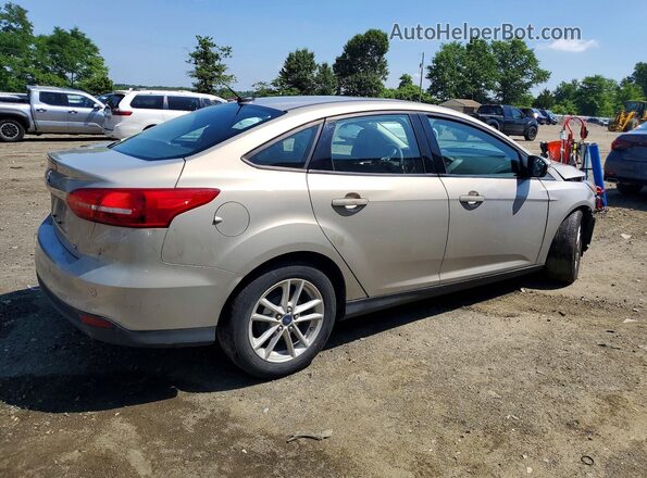 1FADP3F28GL240743 2016 FORD FOCUS Gold Задня права чверть