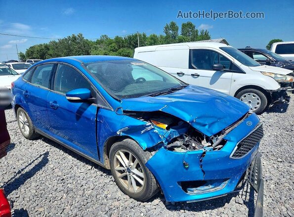 1FADP3F28GL262872 2016 FORD FOCUS Blue Przód prawy