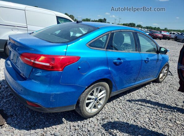 1FADP3F28GL262872 2016 FORD FOCUS Blue Tył prawy