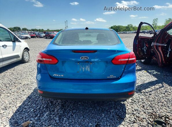 1FADP3F28GL262872 2016 FORD FOCUS Blue Widok z tyłu