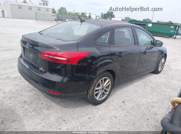 1FADP3F28GL274830 2016 FORD FOCUS Black Trasero derecho