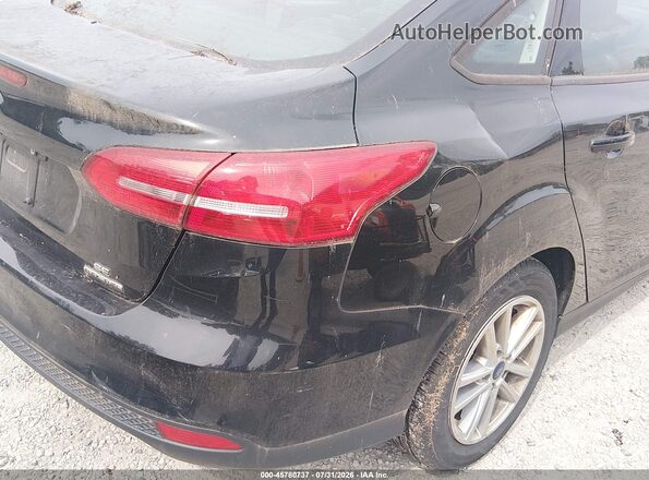 1FADP3F28GL274830 2016 FORD FOCUS Black Vista frontal