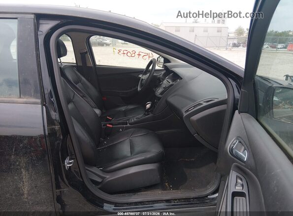 1FADP3F28GL274830 2016 FORD FOCUS Black Vista interior delantera