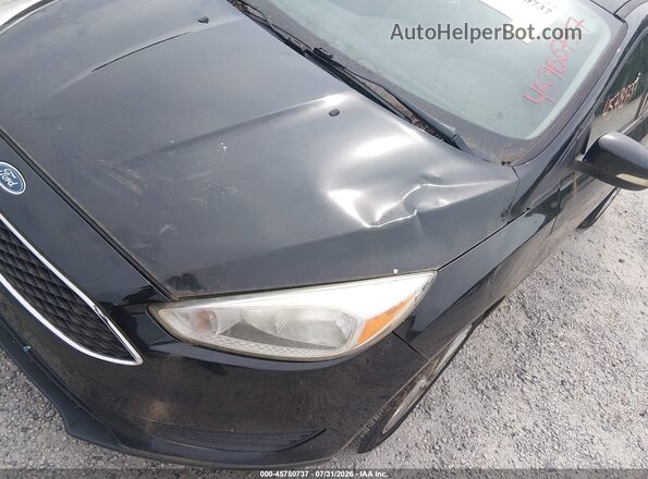 1FADP3F28GL274830 2016 FORD FOCUS Black Vista interior trasera