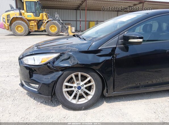 1FADP3F28GL305445 2016 FORD FOCUS Black წინა ხედი