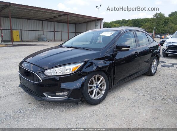 1FADP3F28GL305445 2016 FORD FOCUS Black წინა მარცხენა ხედი სამი მეოთხედიდან