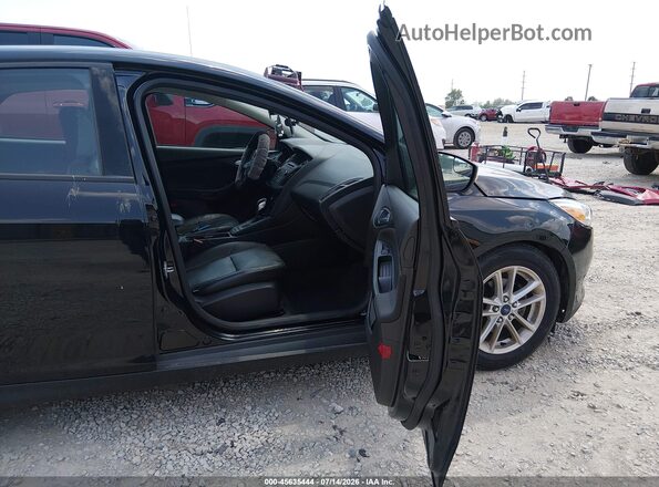 1FADP3F28GL305445 2016 FORD FOCUS Black წინა სალონის ხედი