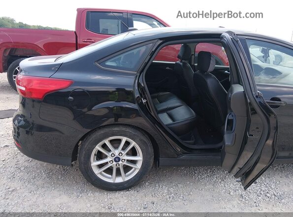 1FADP3F28GL305445 2016 FORD FOCUS Black VIN კოდის სტიკერის ხედი