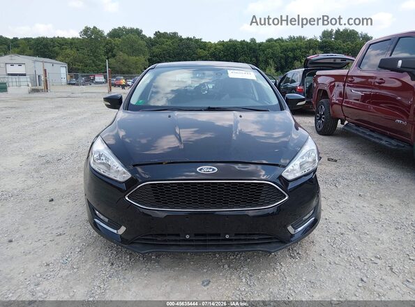 1FADP3F28GL305445 2016 FORD FOCUS Black ხელსაწყოთა პანელის ხედი