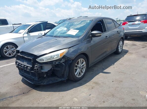 1FADP3F28GL313366 2016 FORD FOCUS Серый Передняя левая четверть