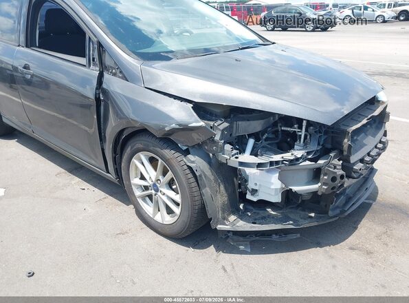 1FADP3F28GL313366 2016 FORD FOCUS Серый Вид спереди