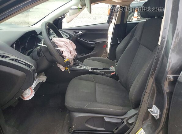 1FADP3F28GL397186 2016 FORD FOCUS Gray Widok wnętrza z przodu