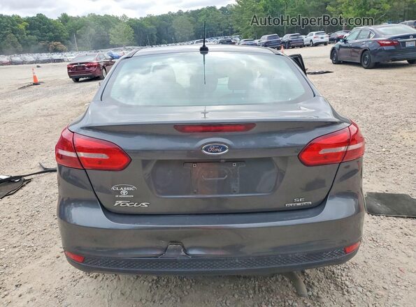 1FADP3F28GL397186 2016 FORD FOCUS Gray Widok z tyłu