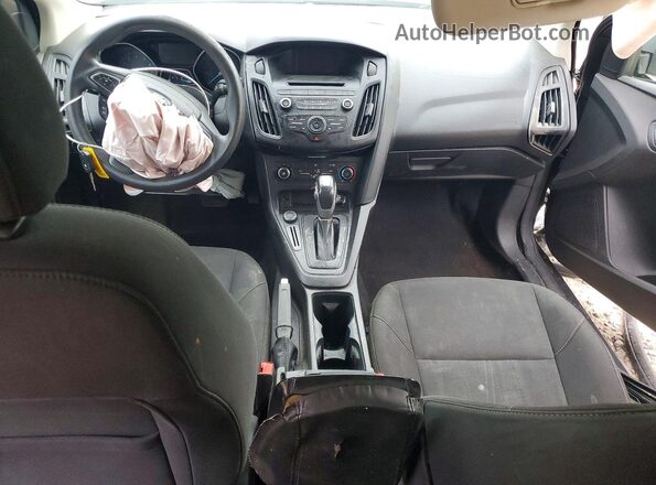 1FADP3F28GL397186 2016 FORD FOCUS Gray Widok deski rozdzielczej
