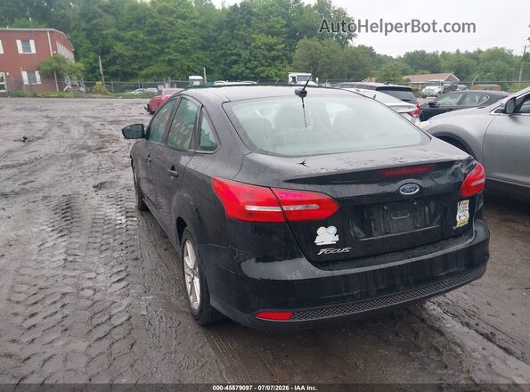 1FADP3F28HL247449 2017 FORD FOCUS Black Задня ліва чверть