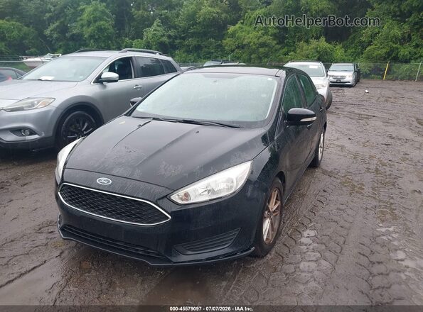 1FADP3F28HL247449 2017 FORD FOCUS Black Передня ліва чверть