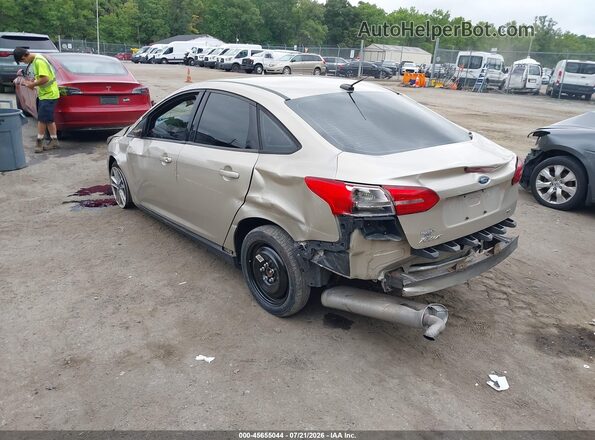 1FADP3F28HL270326 2017 FORD FOCUS Beige Задня ліва чверть