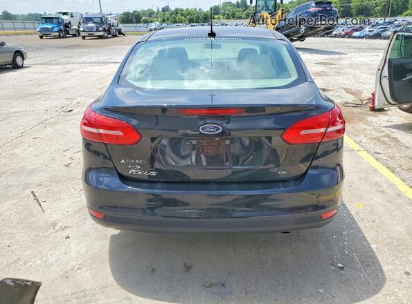 1FADP3F28HL279365 2017 FORD FOCUS Black უკანა ხედი