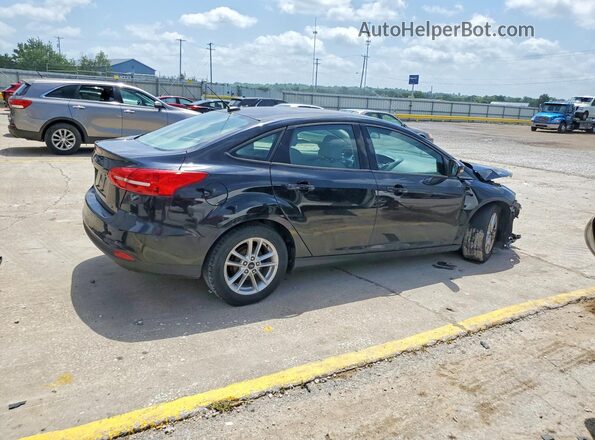 1FADP3F28HL279365 2017 FORD FOCUS Black უკანა მარჯვენა