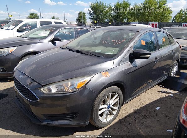 1FADP3F28HL314230 2017 FORD FOCUS Gray Передня ліва чверть
