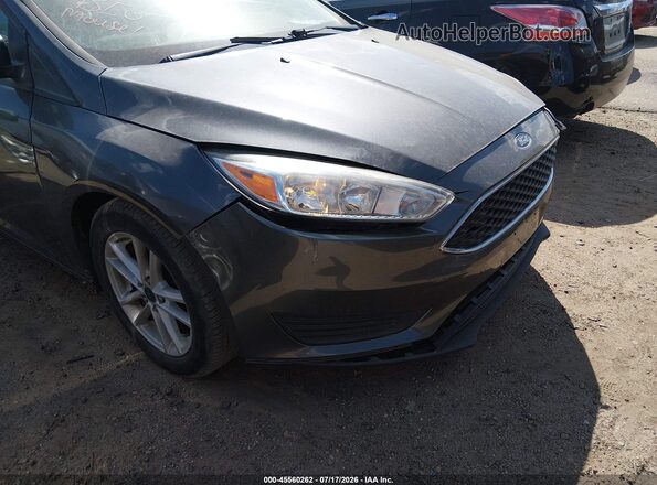 1FADP3F28HL314230 2017 FORD FOCUS Gray 