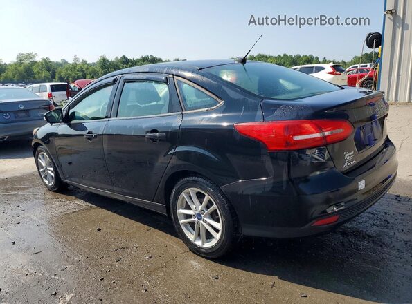 1FADP3F28HL322084 2017 FORD FOCUS Black Հետևի ձախ