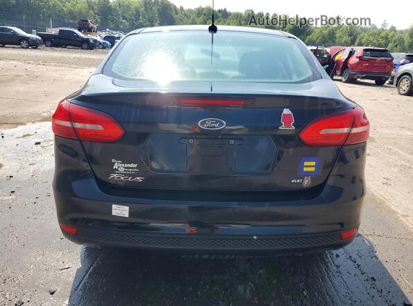 1FADP3F28HL322084 2017 FORD FOCUS Black Հետևի տեսք