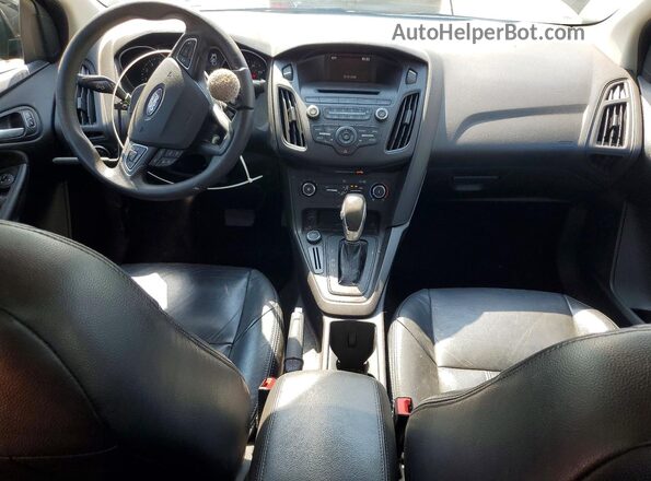 1FADP3F28HL322084 2017 FORD FOCUS Black Առջևի վահանակի տեսք