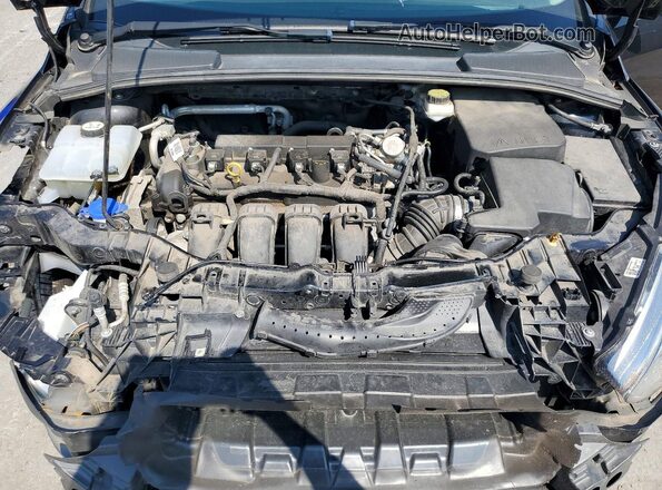 1FADP3F28HL322084 2017 FORD FOCUS Black Սալոնի հետևի տեսք