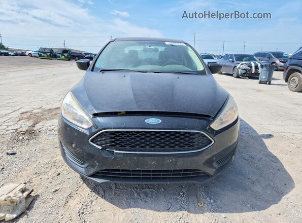 1FADP3F28JL220404 2018 FORD FOCUS Black Вид спереду