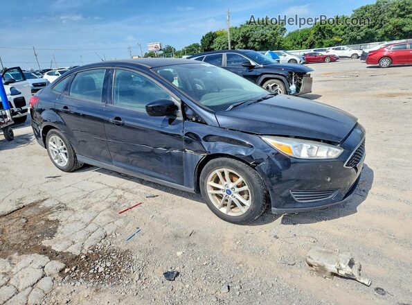 1FADP3F28JL220404 2018 FORD FOCUS Black Передня права чверть