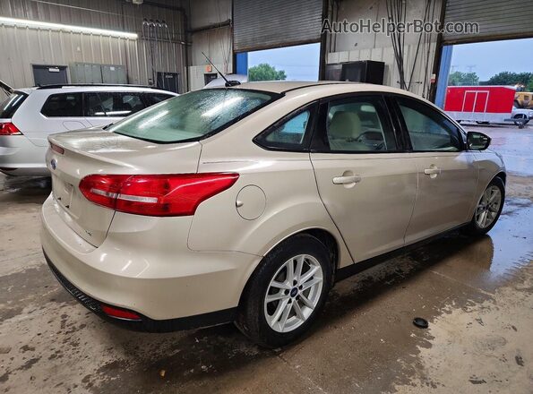 1FADP3F28JL227689 2018 FORD FOCUS Tan Задня права чверть