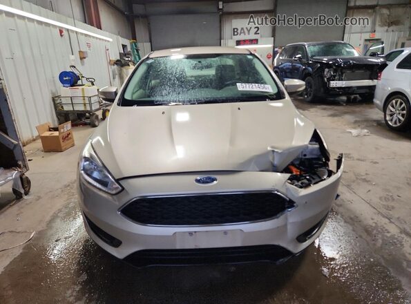 1FADP3F28JL227689 2018 FORD FOCUS Tan Вид спереду