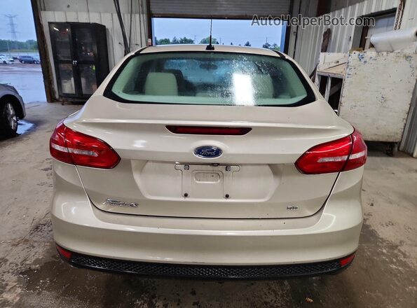 1FADP3F28JL227689 2018 FORD FOCUS Tan Вид ззаду