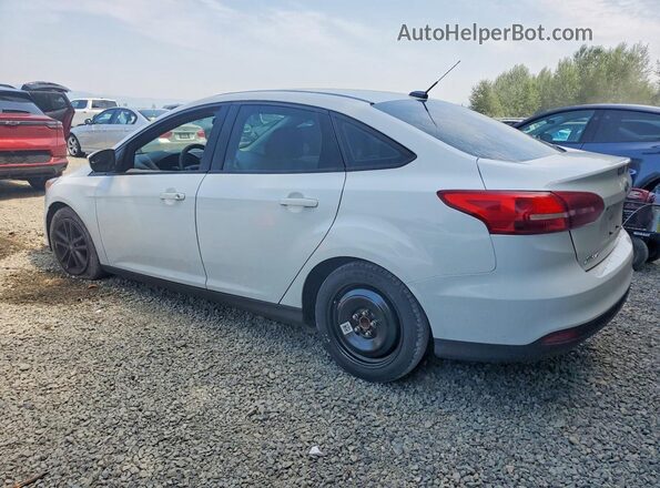 1FADP3F28JL280604 2018 FORD FOCUS White Trasero izquierdo