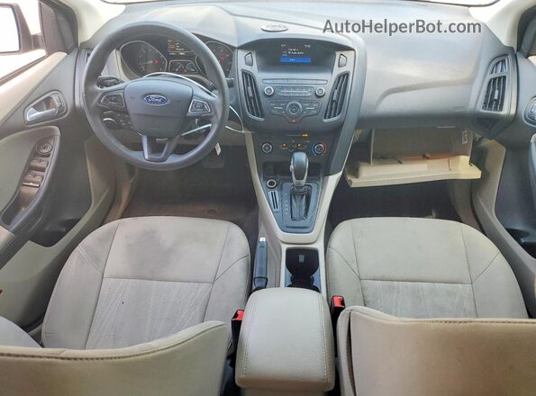 1FADP3F28JL280604 2018 FORD FOCUS White Vista del salpicadero