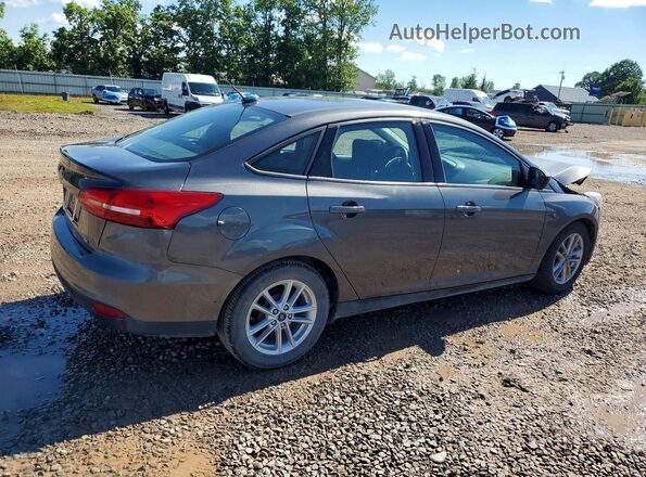 1FADP3F28JL328067 2018 FORD FOCUS Gray Rear right