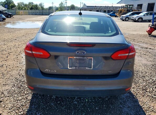 1FADP3F28JL328067 2018 FORD FOCUS Gray Rear view