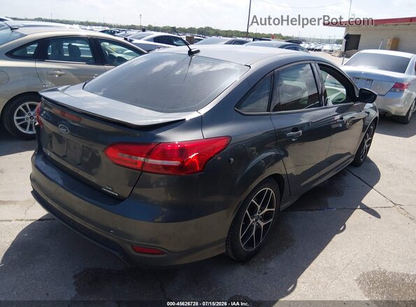 1FADP3F29GL293452 2016 FORD FOCUS Серый Задняя правая четверть